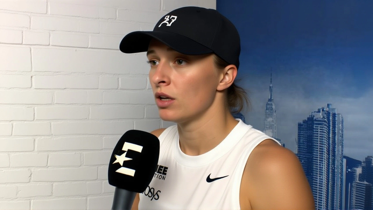 Iga Świątek po zwycięstwie w trzeciej rundzie US Open 2025 – rozmowa z Eurosportem
